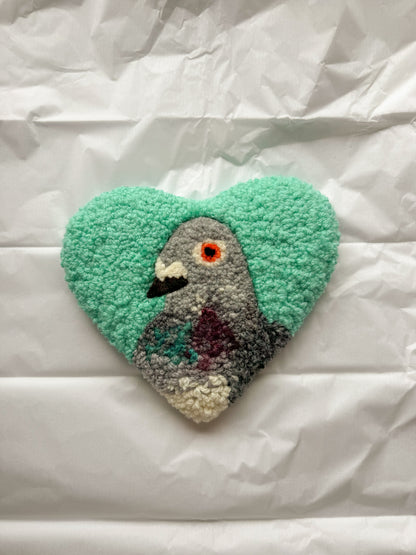 Mini Pigeon sweetheart (teal blue)