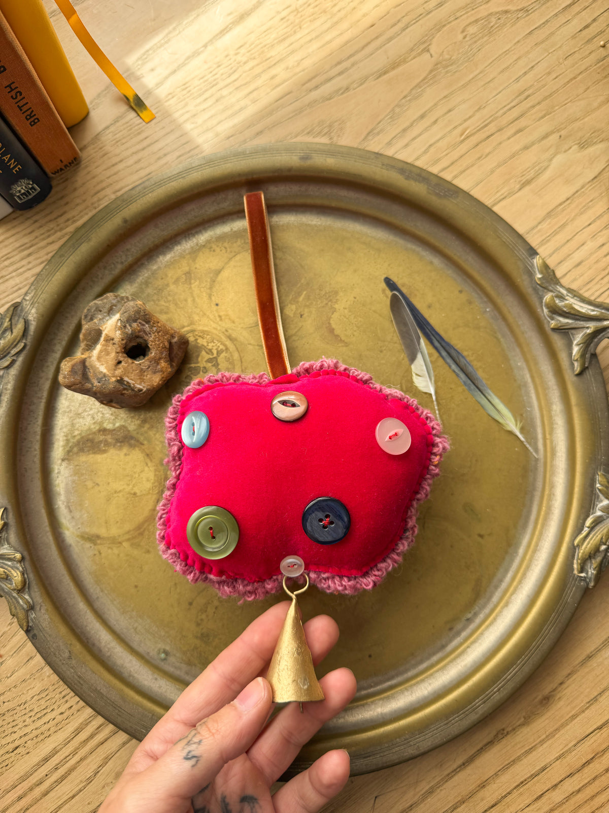 lucky hagstone charm