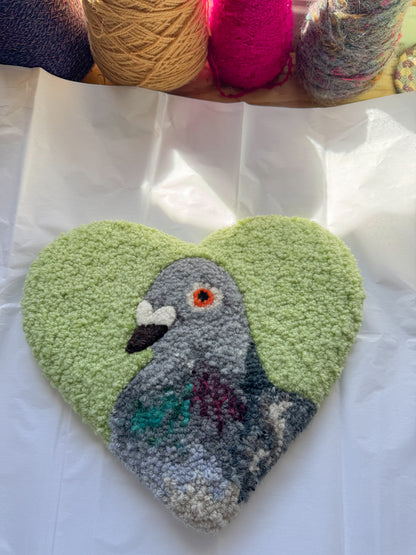Pigeon sweetheart 32cm (limited edition colour - spring mint)