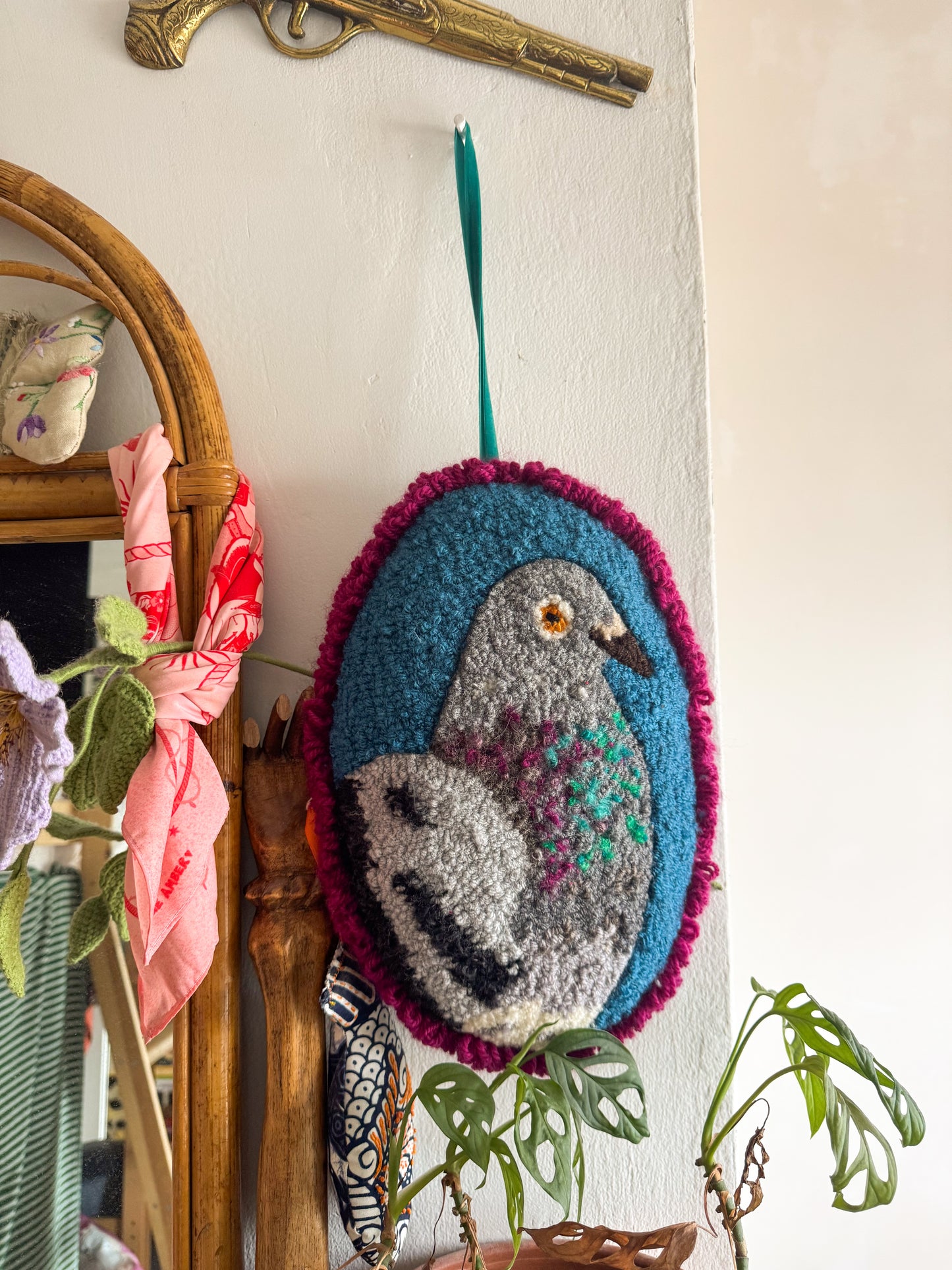 Pigeon charm #1