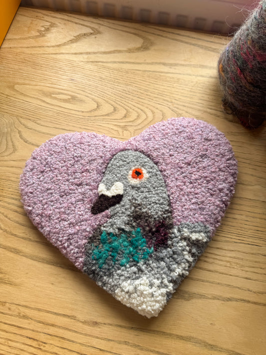 Pigeon sweetheart 30cm (vintage lilac)