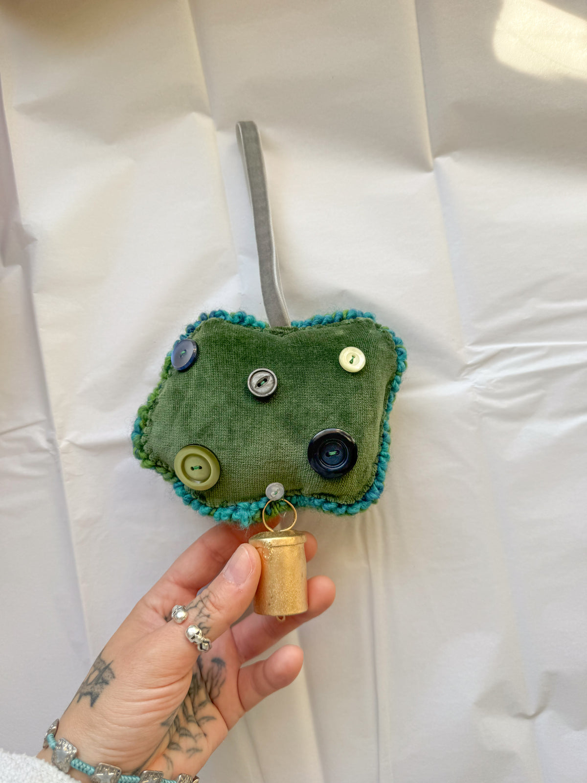 mini hagstone charm
