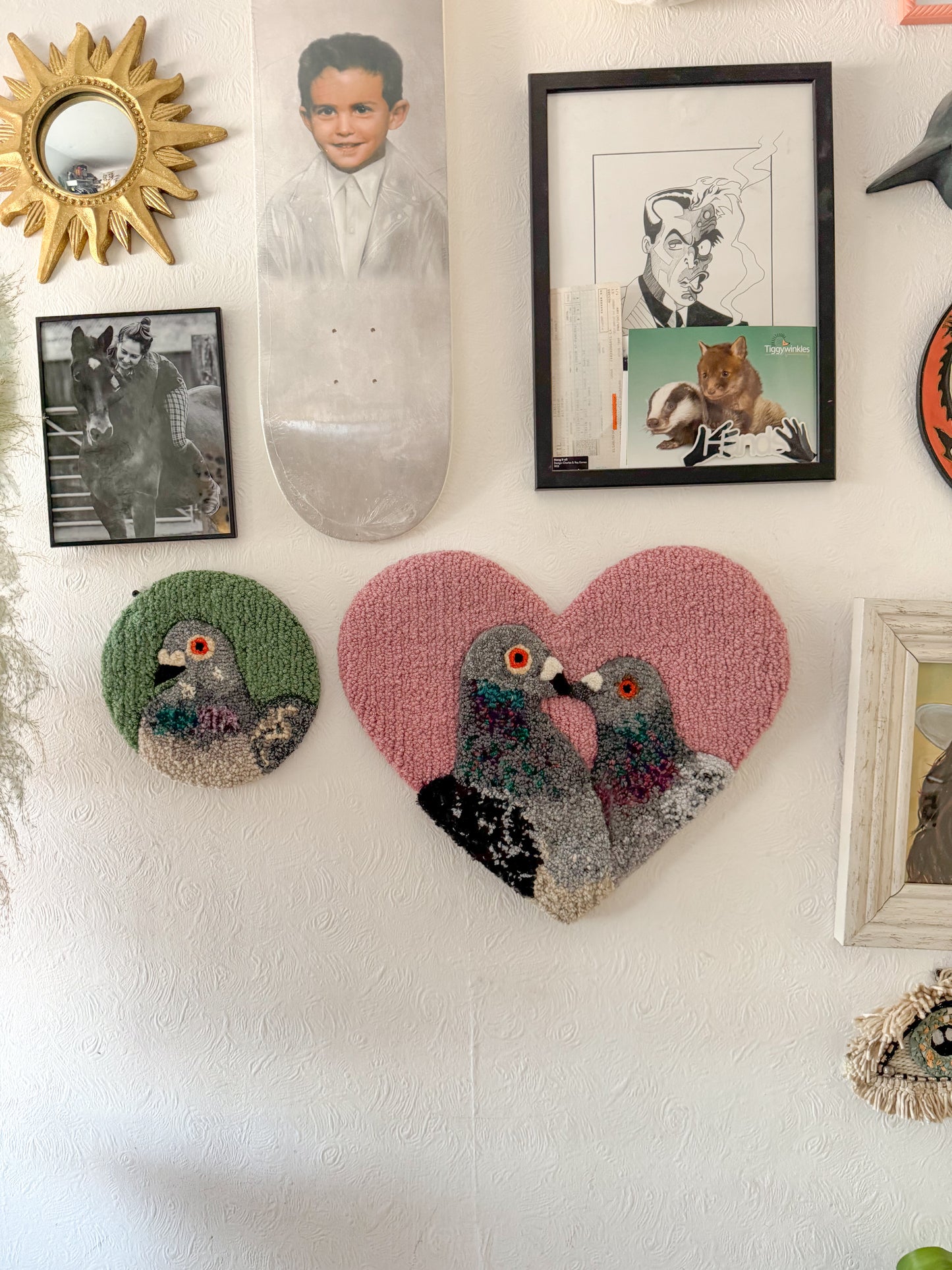 large pigeons *kiss*