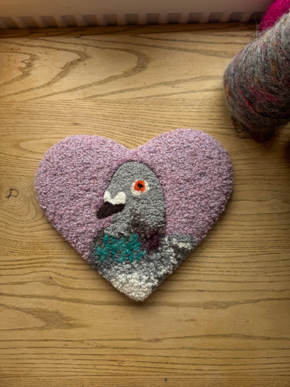 Pigeon sweetheart 30cm (vintage lilac)