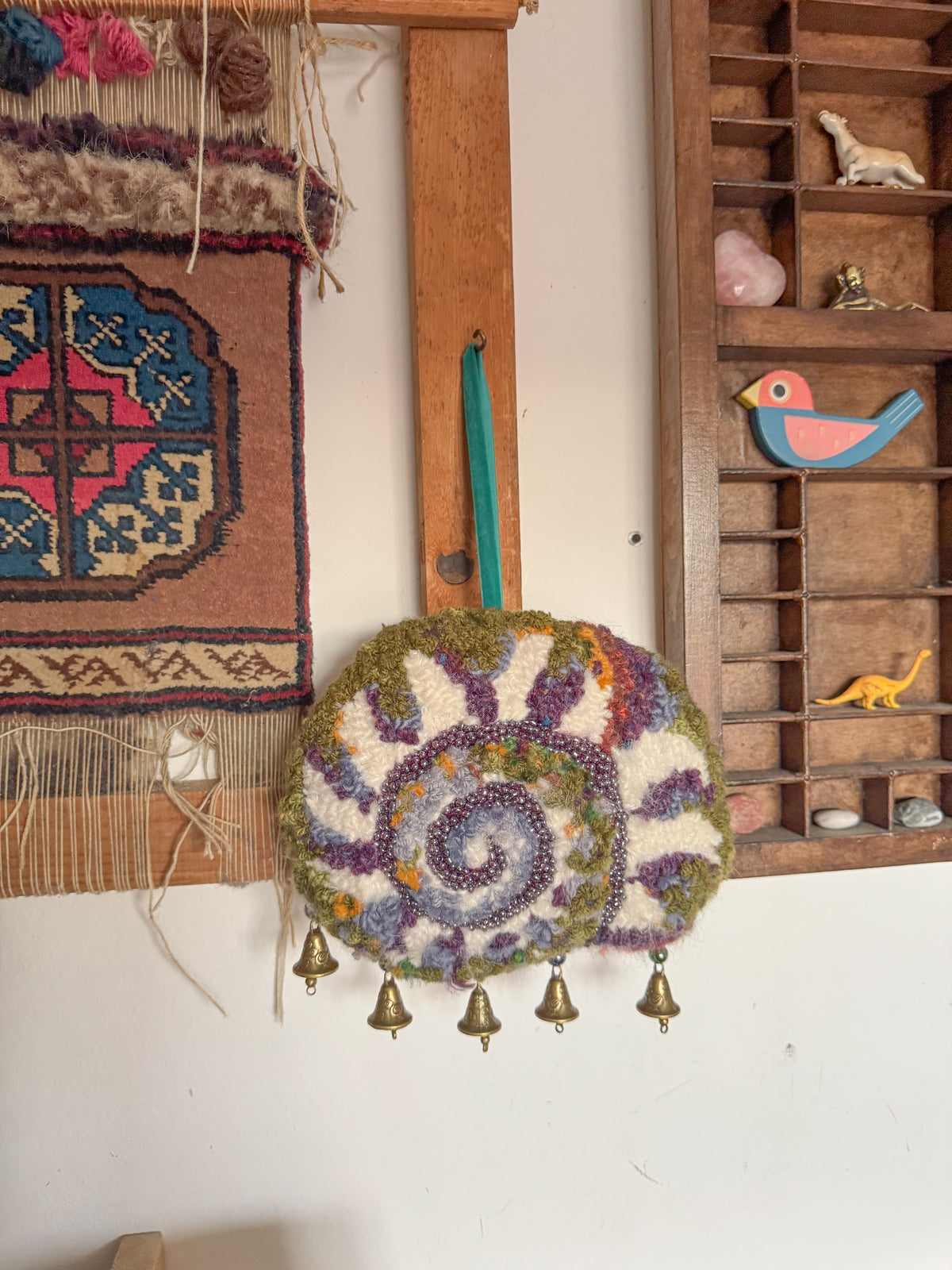 beaded polymita shell