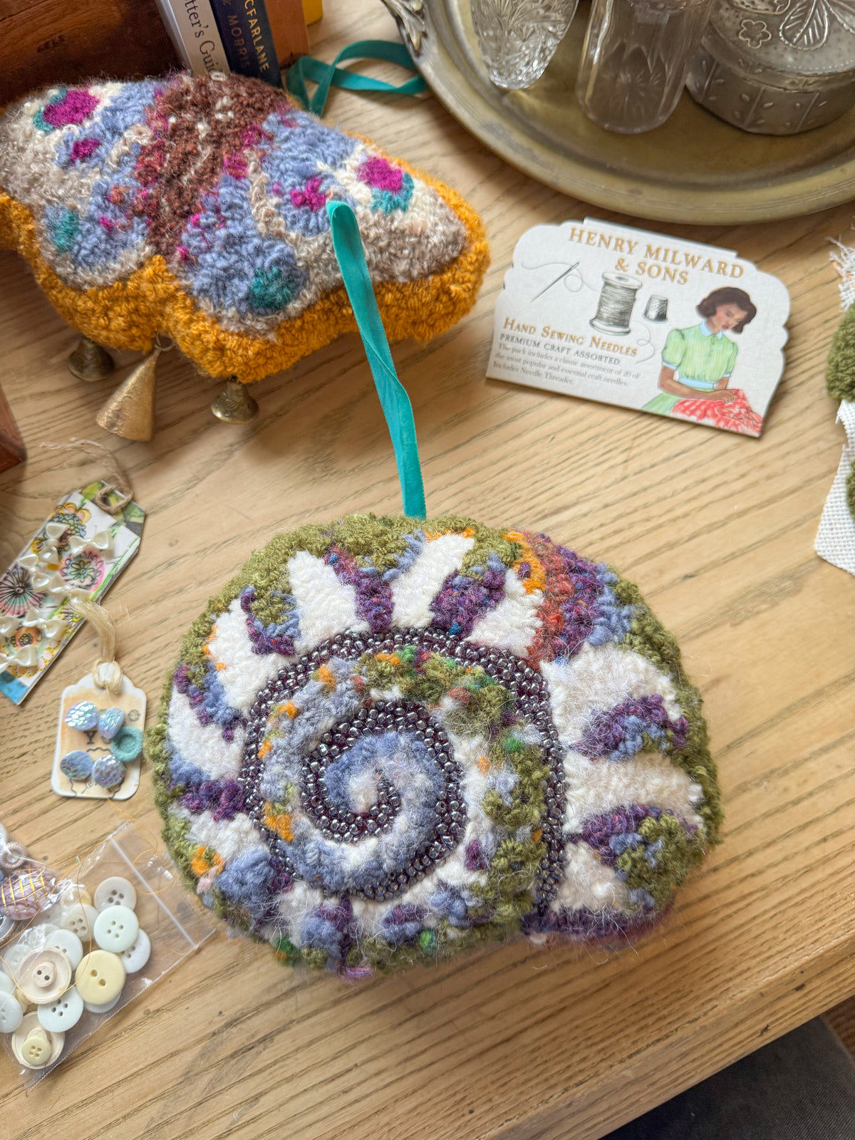 beaded polymita shell