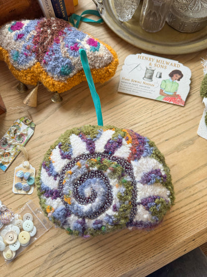 beaded polymita shell
