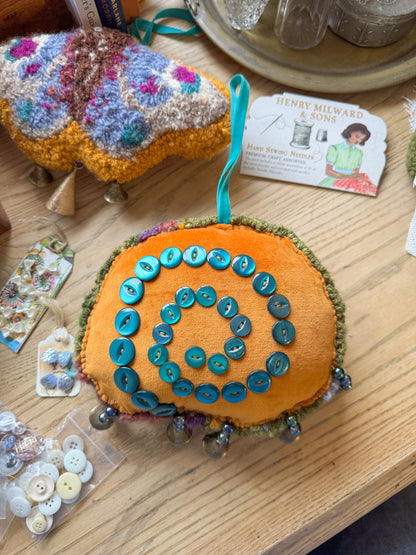 beaded polymita shell