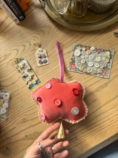 hagstone talisman (pink)