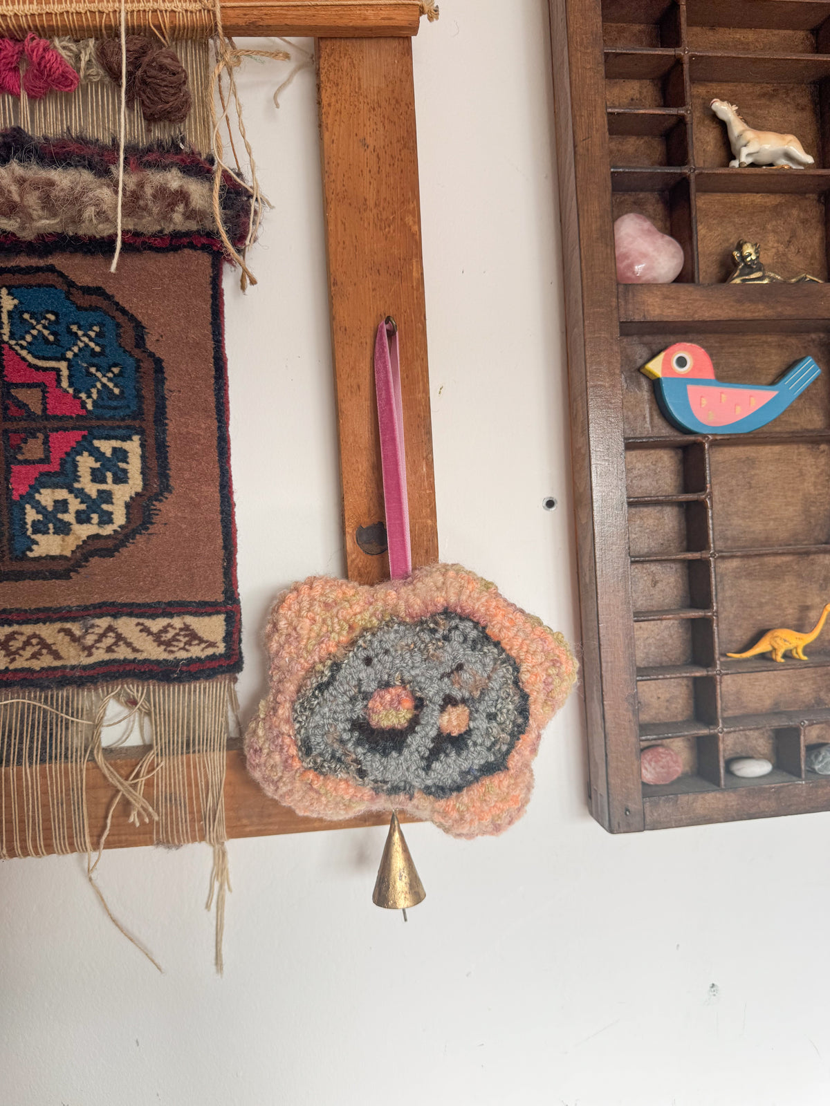hagstone talisman (pink)