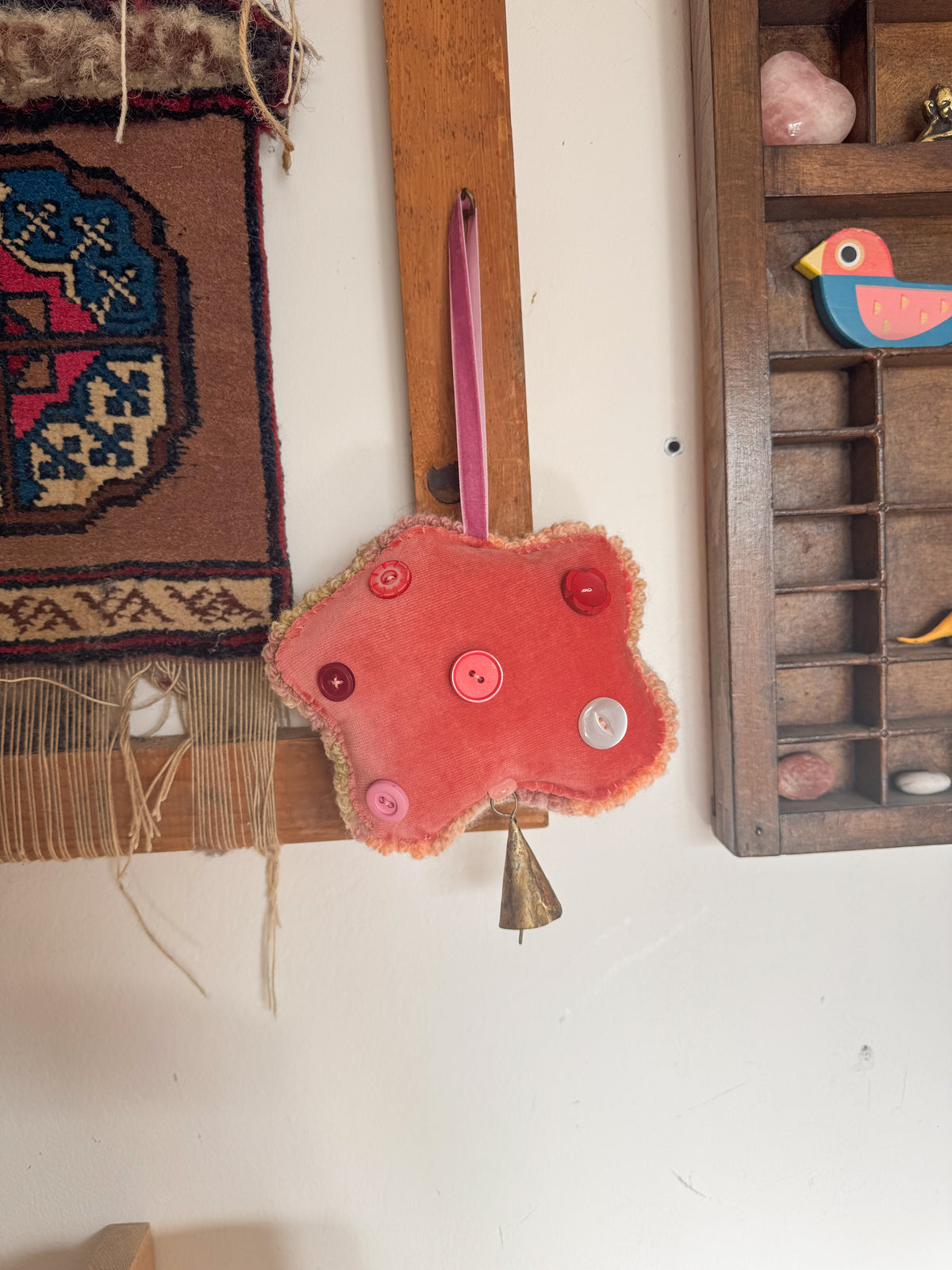 hagstone talisman (pink)