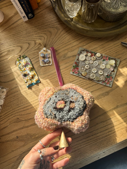hagstone talisman (pink)