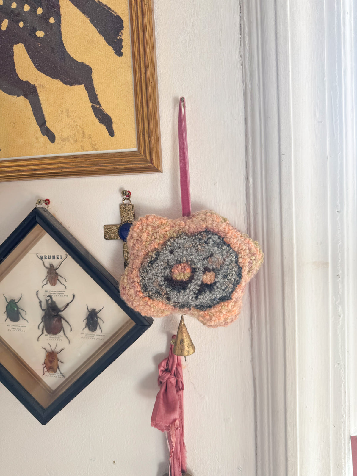 hagstone talisman (pink)