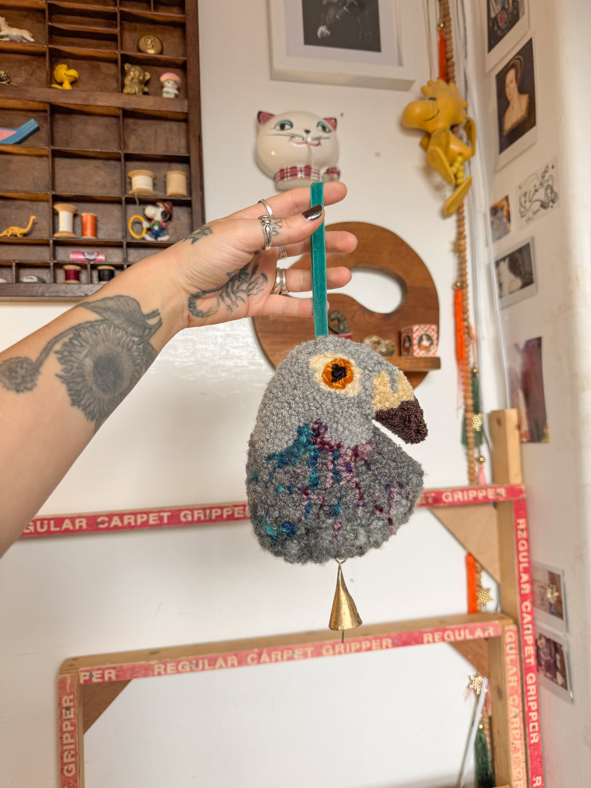 Bigger pidgey charm #1