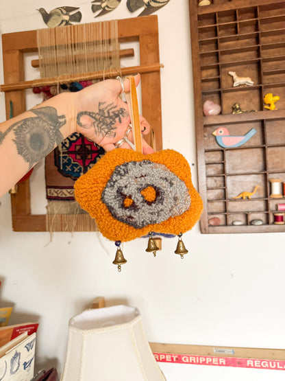 Large hagstone talisman (gold)